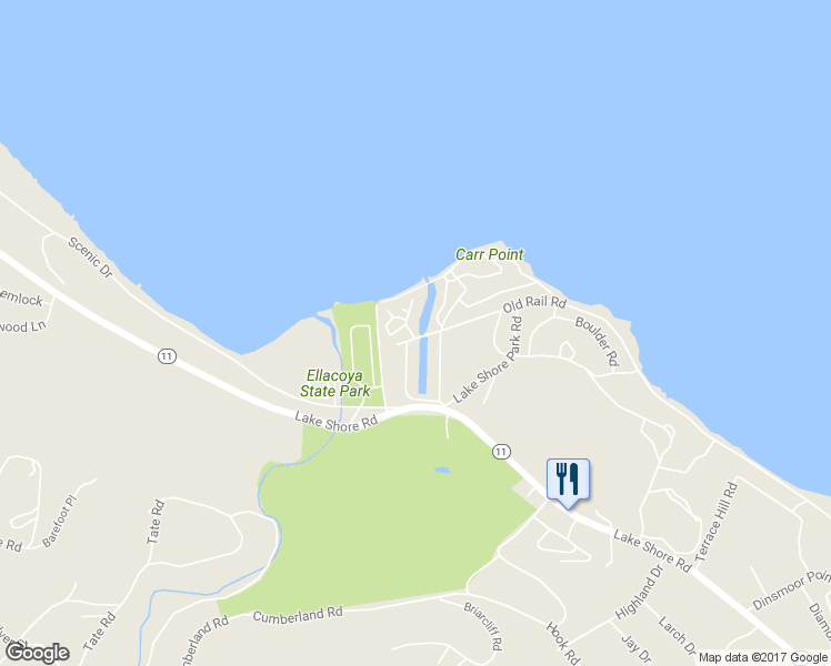 map of restaurants, bars, coffee shops, grocery stores, and more near 12 Woodbridge Road in Gilford