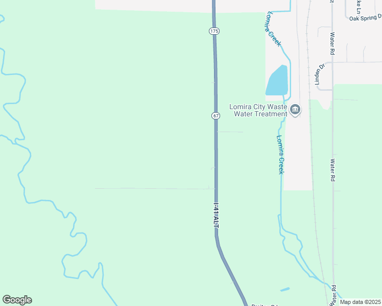 map of restaurants, bars, coffee shops, grocery stores, and more near N10505 Wisconsin 175 in Lomira