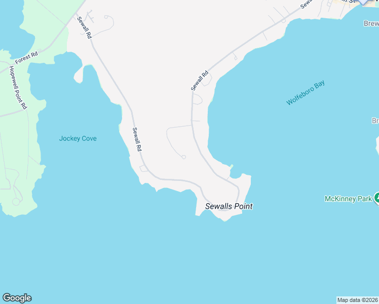 map of restaurants, bars, coffee shops, grocery stores, and more near 21 Point Sewall Road in Wolfeboro