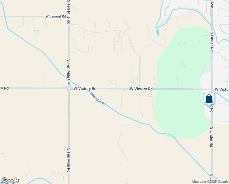 map of restaurants, bars, coffee shops, grocery stores, and more near 2695 West Victory Road in Meridian