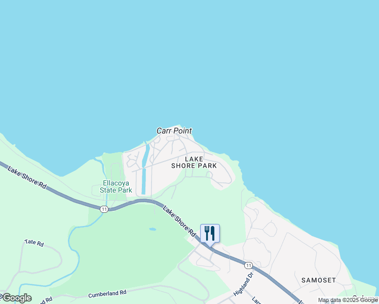 map of restaurants, bars, coffee shops, grocery stores, and more near 85 Old Rail Road in Gilford