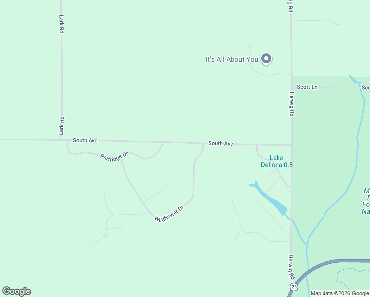 map of restaurants, bars, coffee shops, grocery stores, and more near E9490 South Avenue in Reedsburg