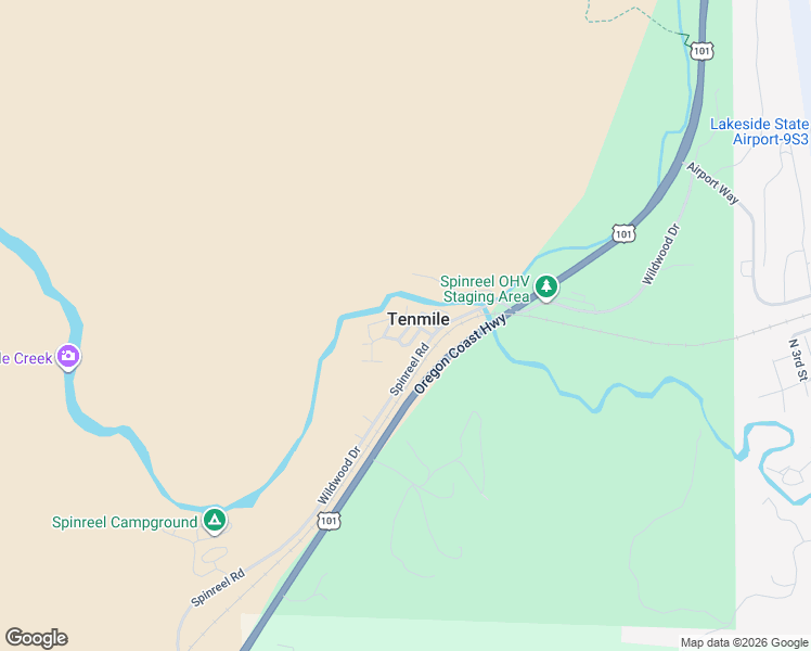 map of restaurants, bars, coffee shops, grocery stores, and more near in Coos County