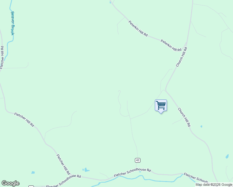 map of restaurants, bars, coffee shops, grocery stores, and more near 355 Greene Road in Woodstock