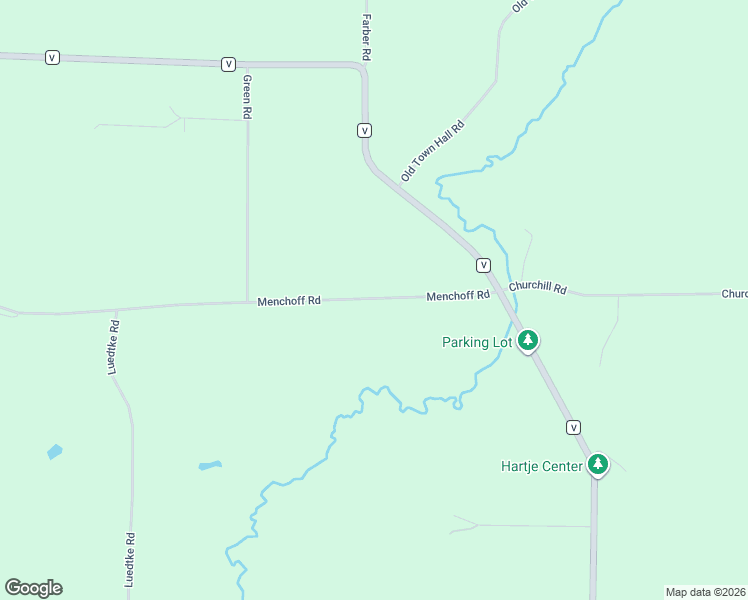 map of restaurants, bars, coffee shops, grocery stores, and more near E5384 Menchoff Road in Reedsburg