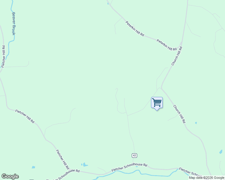 map of restaurants, bars, coffee shops, grocery stores, and more near 355 Greene Road in Woodstock