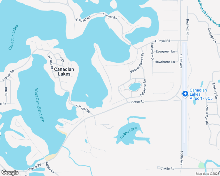 map of restaurants, bars, coffee shops, grocery stores, and more near 7634 Bay Mdw in Stanwood