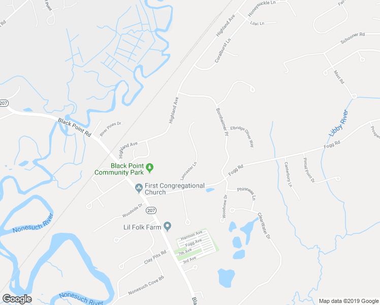 map of restaurants, bars, coffee shops, grocery stores, and more near 8 Lancaster Lane in Scarborough