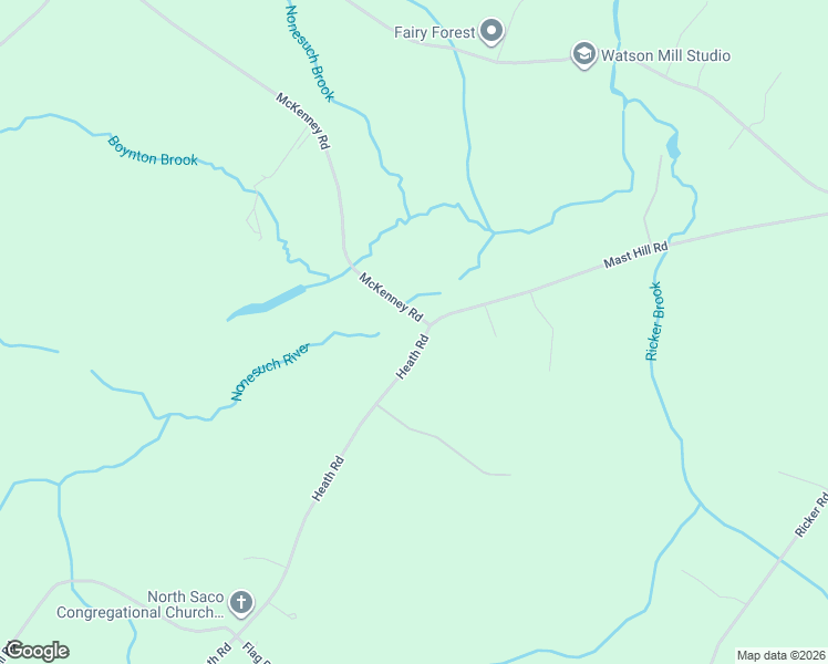map of restaurants, bars, coffee shops, grocery stores, and more near 255-299 Heath Rd in Saco
