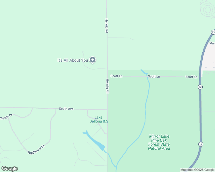map of restaurants, bars, coffee shops, grocery stores, and more near Herwig Road in Reedsburg