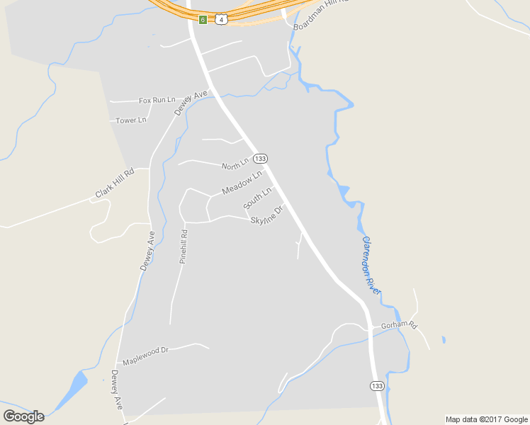 map of restaurants, bars, coffee shops, grocery stores, and more near 78 Skyline Drive in West Rutland
