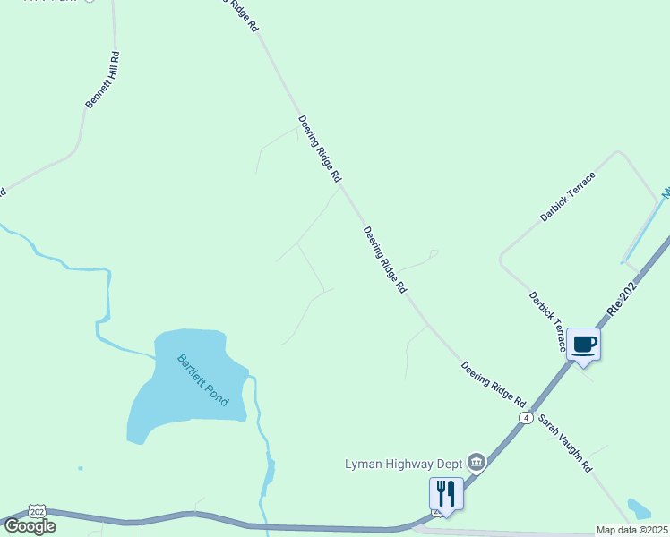 map of restaurants, bars, coffee shops, grocery stores, and more near 18 Savannah Lane in York County