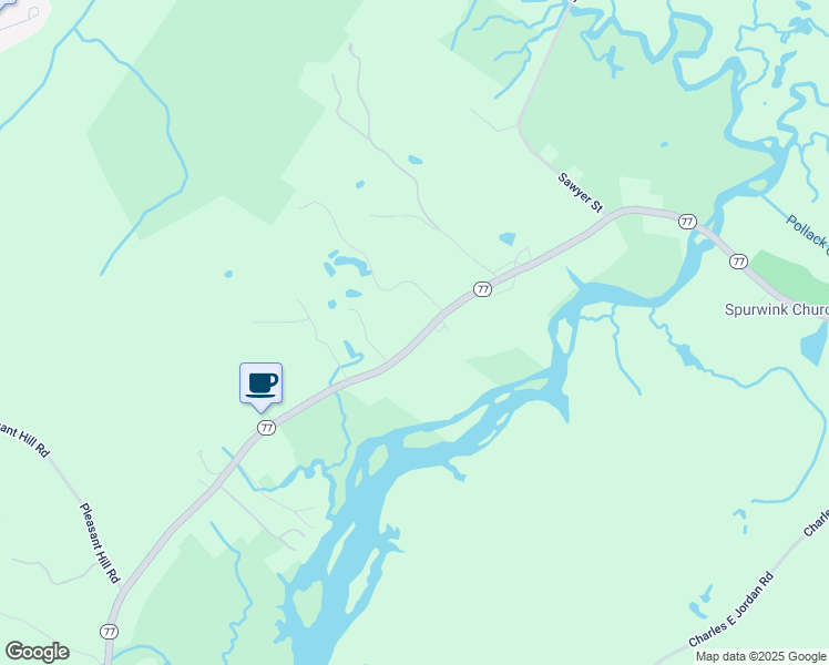 map of restaurants, bars, coffee shops, grocery stores, and more near 174 Spurwink Road in Scarborough
