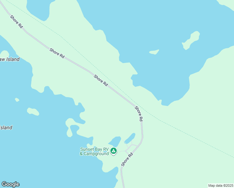 map of restaurants, bars, coffee shops, grocery stores, and more near 1 Shore Road in Shelburne