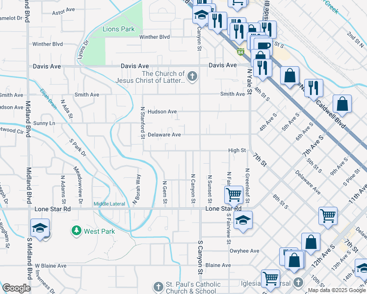 220 High Street, Nampa ID Walk Score