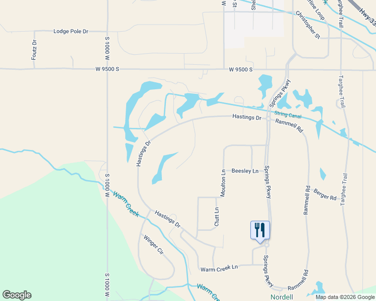 map of restaurants, bars, coffee shops, grocery stores, and more near 19 Cold Springs Lane in Victor