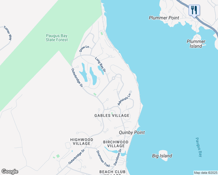 map of restaurants, bars, coffee shops, grocery stores, and more near 16 Race Point Road in Laconia