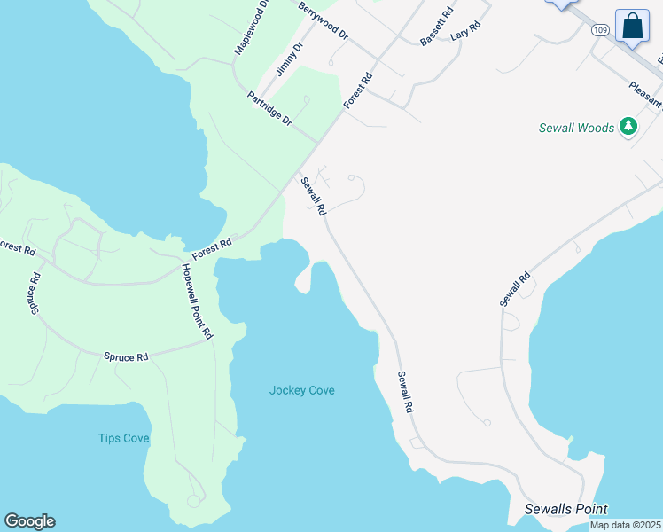 map of restaurants, bars, coffee shops, grocery stores, and more near 470 Sewall Road in Wolfeboro