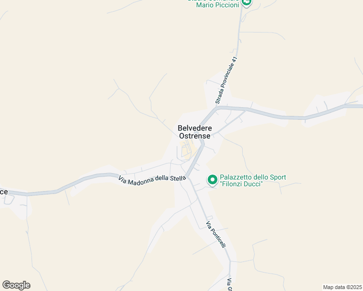 map of restaurants, bars, coffee shops, grocery stores, and more near Via Brutti Igino in Ancona