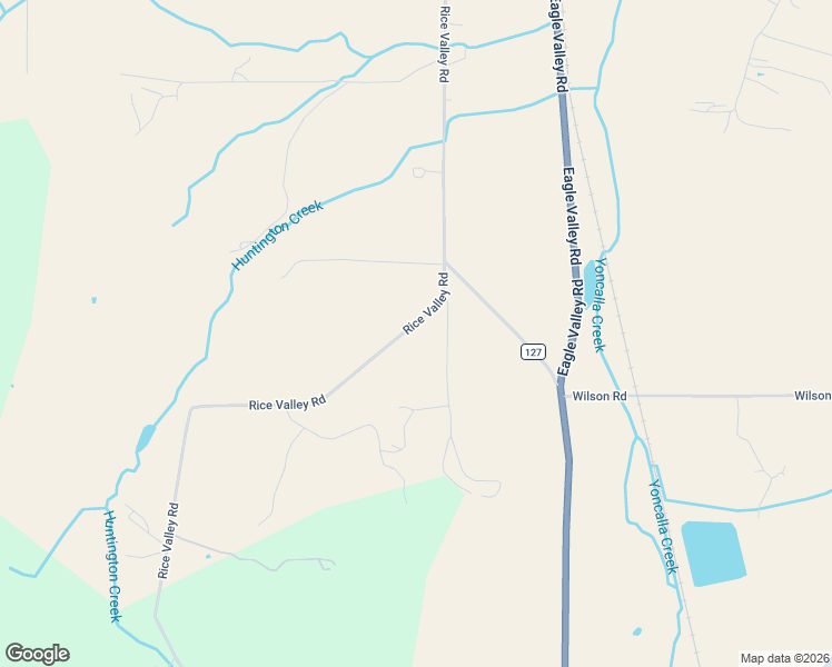 map of restaurants, bars, coffee shops, grocery stores, and more near 8261 Rice Valley Road in Oakland