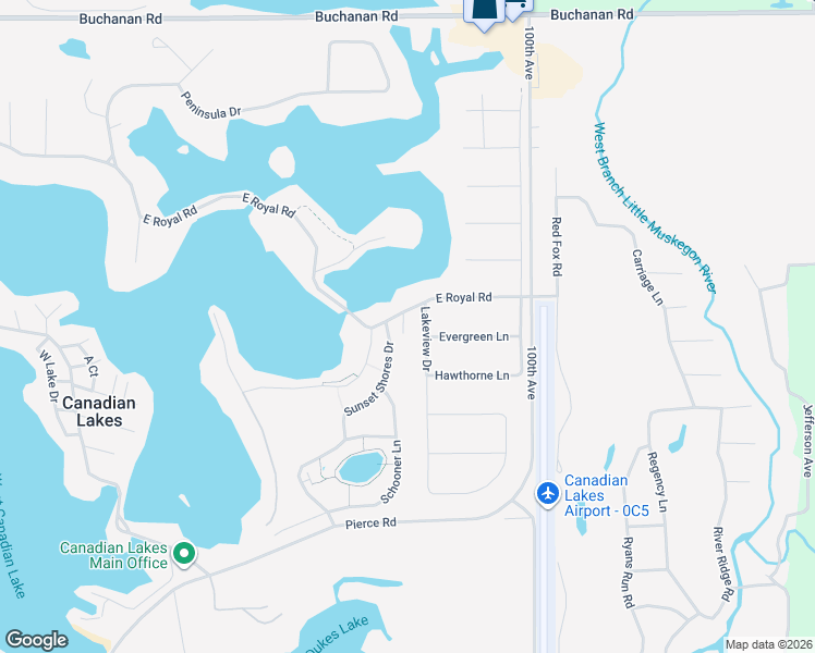 map of restaurants, bars, coffee shops, grocery stores, and more near 7946 Sunset Shores Drive in Stanwood