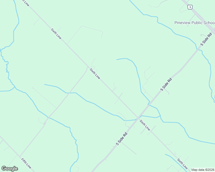 map of restaurants, bars, coffee shops, grocery stores, and more near 9178 Sixth Line in Halton Hills