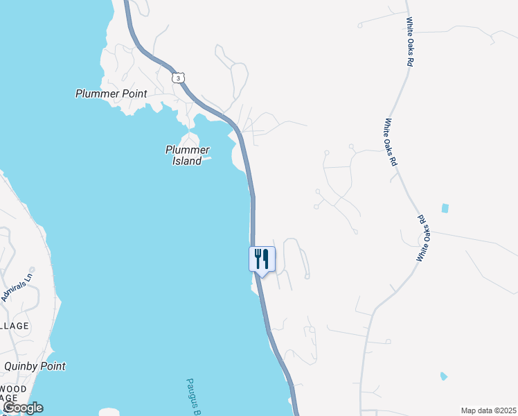 map of restaurants, bars, coffee shops, grocery stores, and more near 457 Weirs Boulevard in Laconia