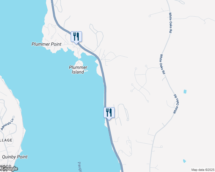map of restaurants, bars, coffee shops, grocery stores, and more near 83 Siesta Lane in Laconia