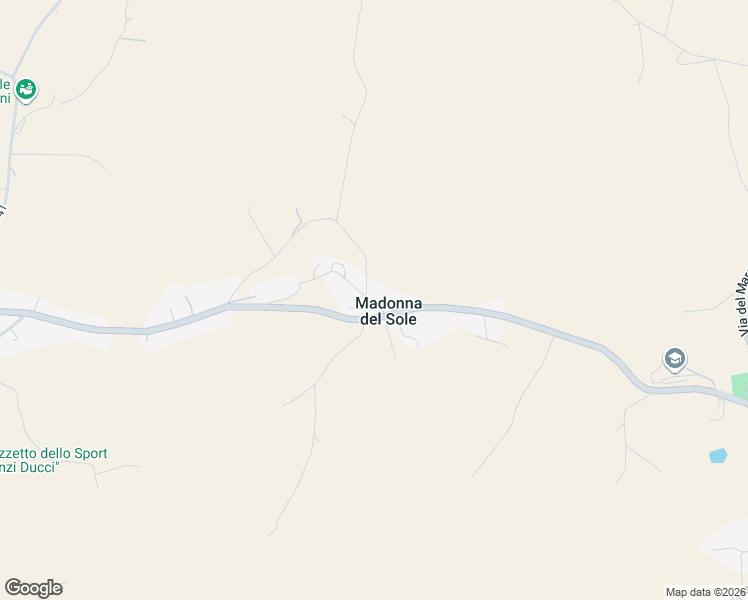 map of restaurants, bars, coffee shops, grocery stores, and more near 4 Via Monte della Serra in Madonna del Sole