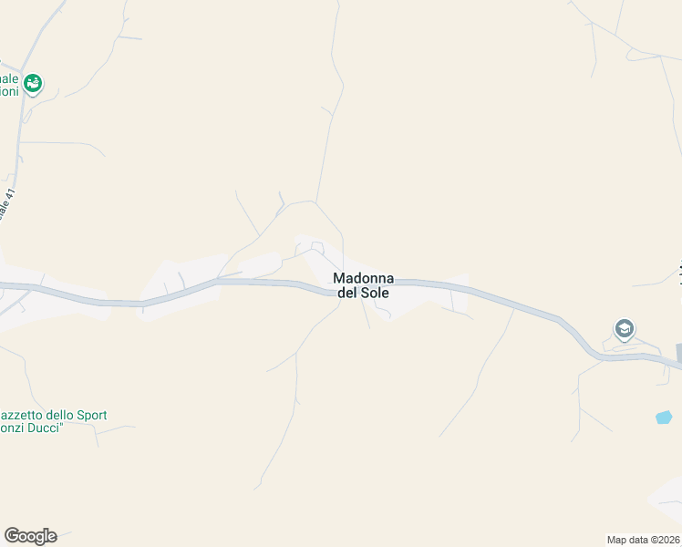 map of restaurants, bars, coffee shops, grocery stores, and more near 4 Via Monte della Serra in Madonna del Sole