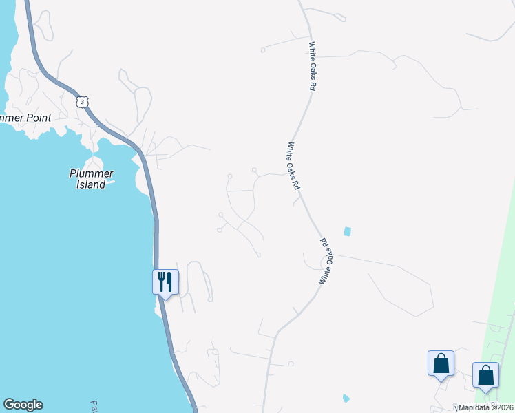 map of restaurants, bars, coffee shops, grocery stores, and more near 86 Sarasota Lane in Laconia