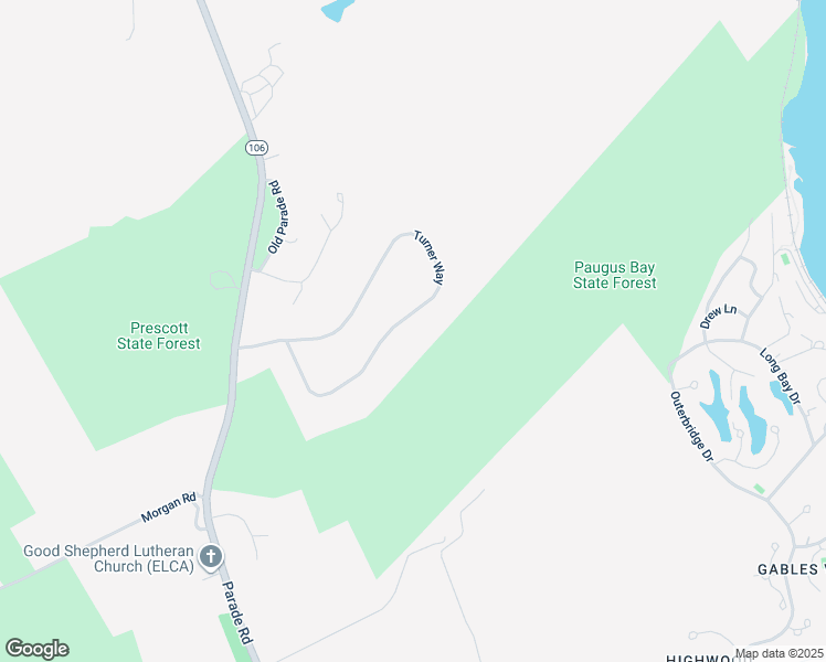 map of restaurants, bars, coffee shops, grocery stores, and more near 282 Turner Way in Laconia