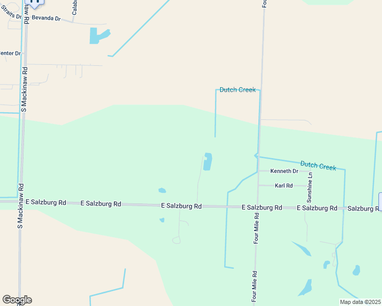 map of restaurants, bars, coffee shops, grocery stores, and more near 5270 Wildlife Drive in Bay City