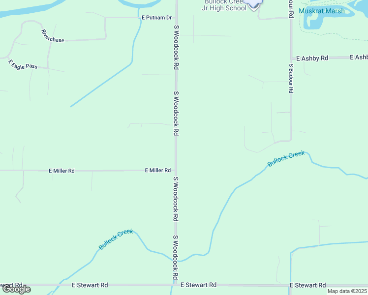 map of restaurants, bars, coffee shops, grocery stores, and more near 963 South Woodcock Road in Midland
