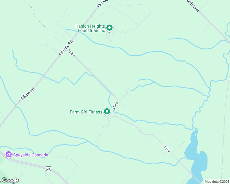 map of restaurants, bars, coffee shops, grocery stores, and more near 10767 3 Line in Milton