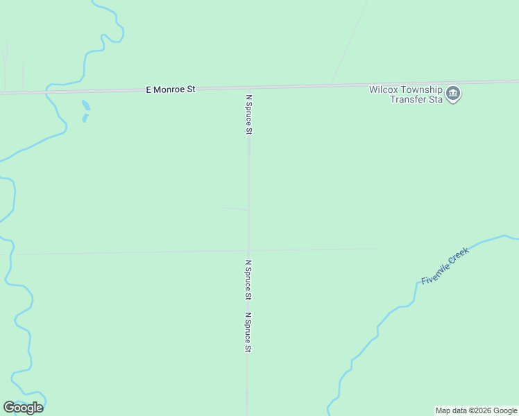 map of restaurants, bars, coffee shops, grocery stores, and more near 1714 North Spruce Street in White Cloud