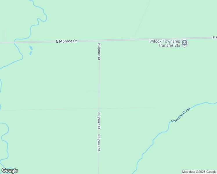 map of restaurants, bars, coffee shops, grocery stores, and more near 1714 North Spruce Avenue in White Cloud