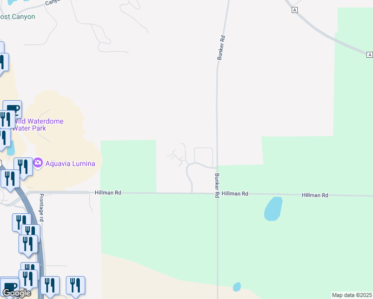 map of restaurants, bars, coffee shops, grocery stores, and more near 85 Grand Canyon Drive in Baraboo