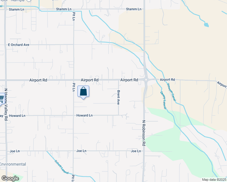 map of restaurants, bars, coffee shops, grocery stores, and more near 5921 East Clark Place in Nampa