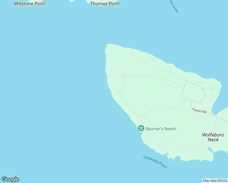 map of restaurants, bars, coffee shops, grocery stores, and more near 136 Broadside Road in Wolfeboro