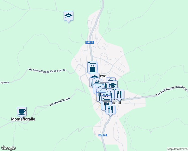 map of restaurants, bars, coffee shops, grocery stores, and more near in 