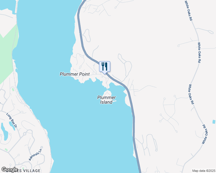 map of restaurants, bars, coffee shops, grocery stores, and more near 28 Island Drive in Laconia