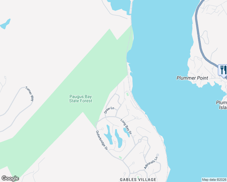 map of restaurants, bars, coffee shops, grocery stores, and more near 74 Deerfield Turn in Laconia