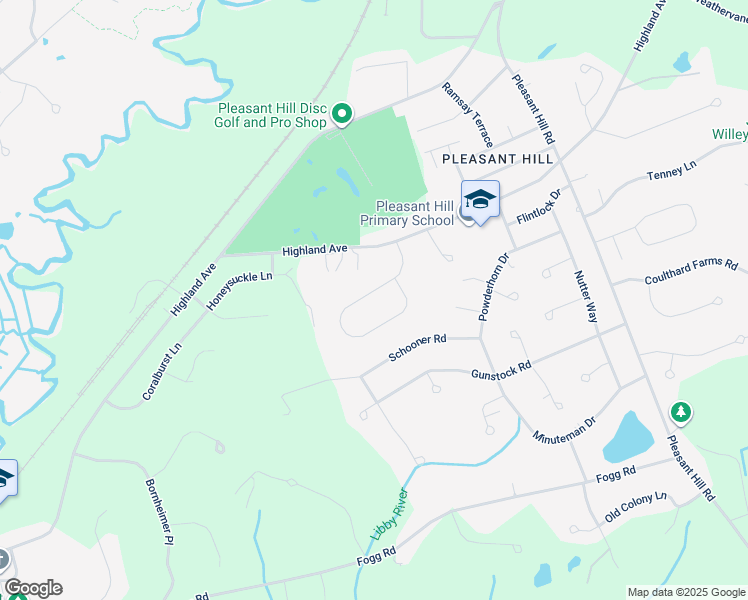 map of restaurants, bars, coffee shops, grocery stores, and more near 29 Fairway Drive in Scarborough