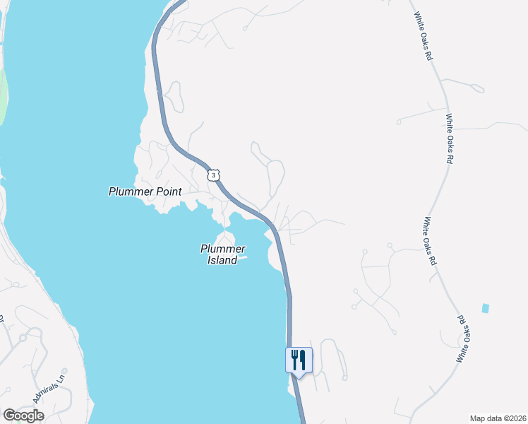map of restaurants, bars, coffee shops, grocery stores, and more near 4803-5181 Daniel Webster Highway in Laconia