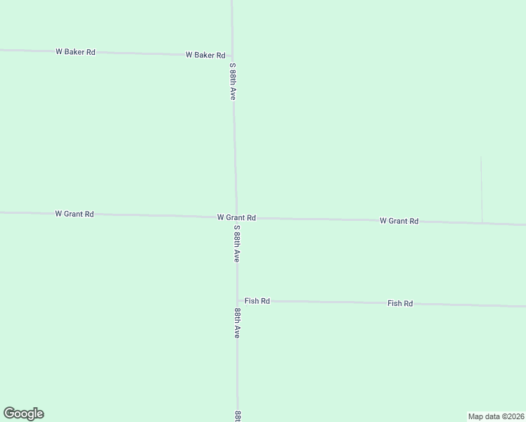 map of restaurants, bars, coffee shops, grocery stores, and more near 2346 West Grant Road in New Era