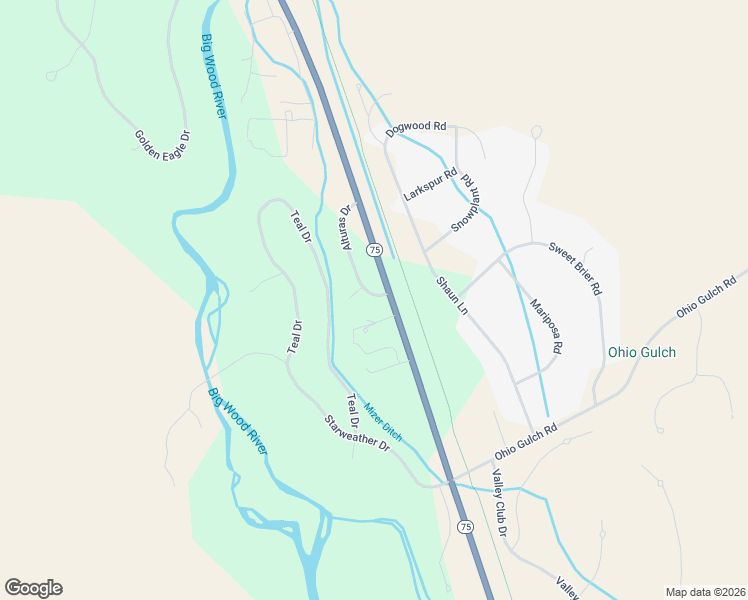 map of restaurants, bars, coffee shops, grocery stores, and more near 101 Alturas Drive in Hailey
