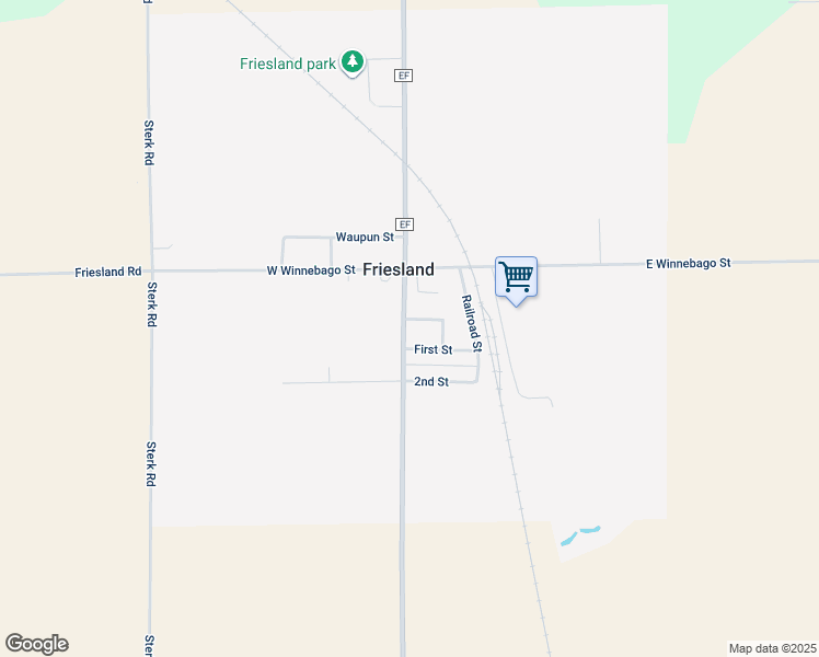 map of restaurants, bars, coffee shops, grocery stores, and more near in Friesland