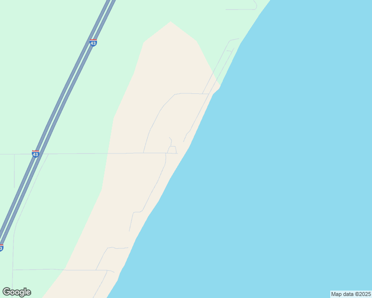 map of restaurants, bars, coffee shops, grocery stores, and more near W1618 Smies Road in Oostburg