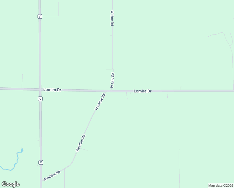 map of restaurants, bars, coffee shops, grocery stores, and more near W2487 Lomira Drive in Brownsville